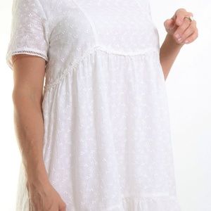 Hayden LA White Babydoll dress